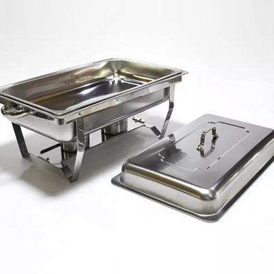Heavy stainless steel Kitchen chaffing dishes for Dining, Wedding and Parties