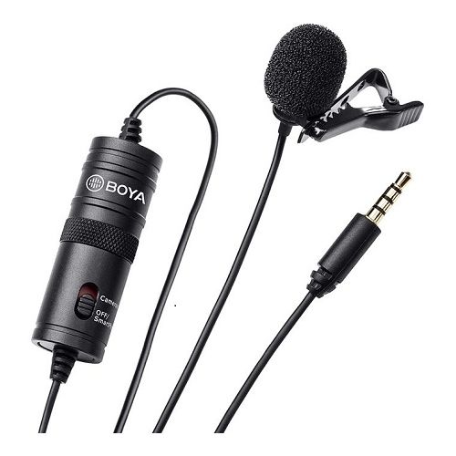 Boya – Omni Directional Lavalier Microphone for Interviews and Public Events