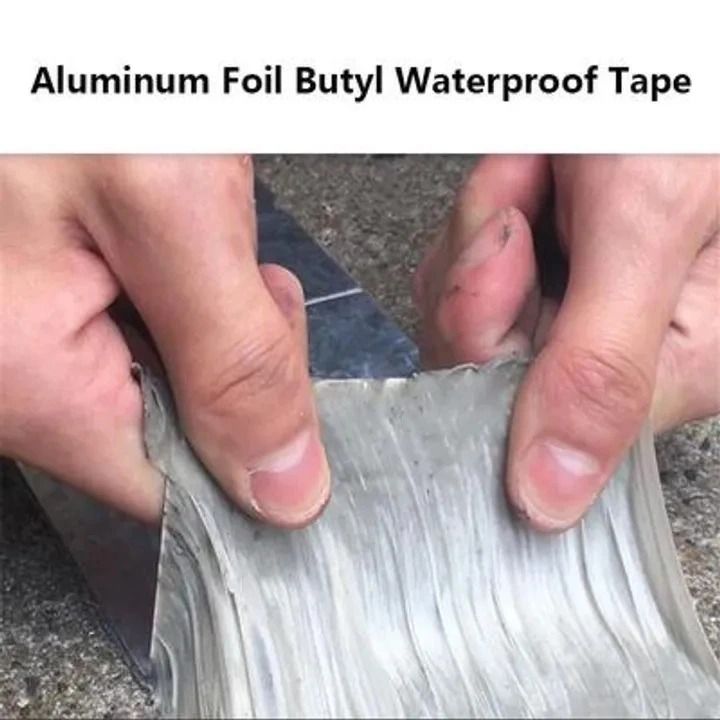 Aluminum Foil Butyl Waterproof Tape Multipair for Roof, Wall, Pipeline & Tank