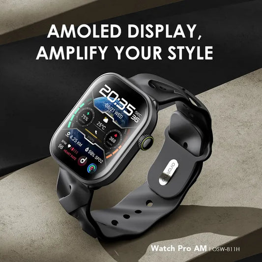 oraimo Watch Pro AM 1.85″ AMOLED IP68 Smart Watch