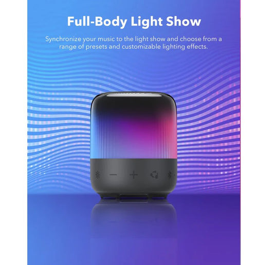 Anker Soundcore Glow Mini Portable Bluetooth 360⁰ sound and light Speaker