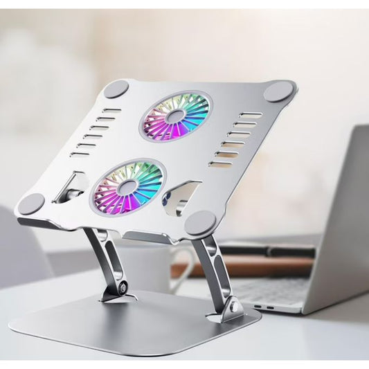 Foldable Laptop Stand With Cooling Fan for Home and Office use