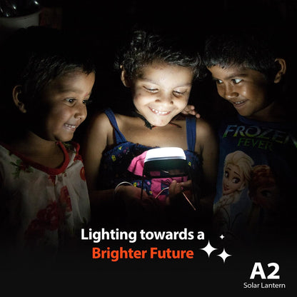 A2 Solar Led Rechargeable Emergency Light, for Home Garden and Outdoor