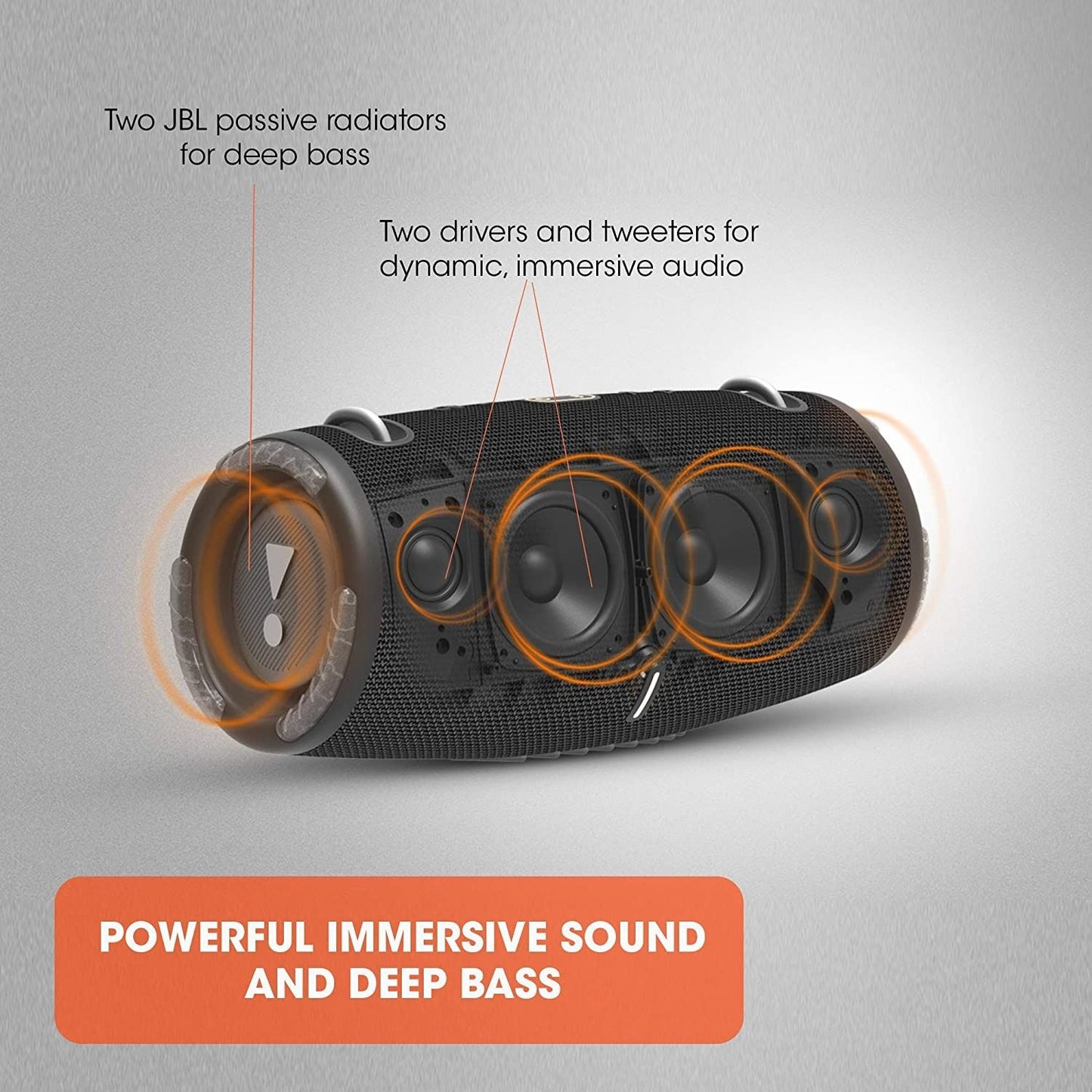 JBL Xtreme 3 Portable Wireless Waterproof Speaker with 100Watts Power Output