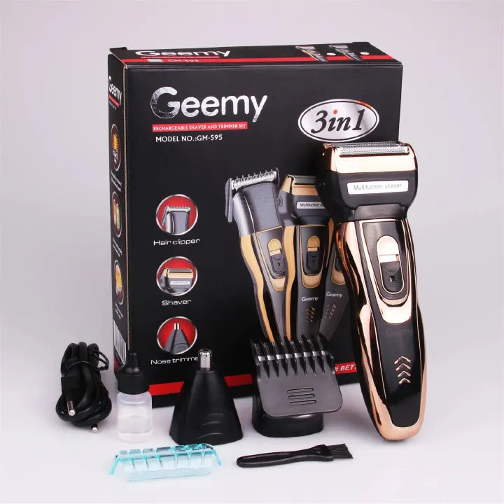 Geemy Hair Trimmer For Men Beard Trimer Professional Hair Clipper