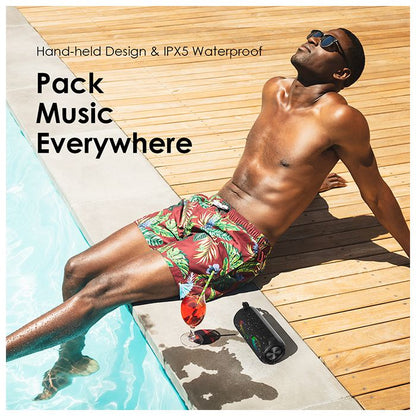 oraimo Rover RGB-Lights Bluetooth 5.3 Portable IPX5 Wireless Speaker