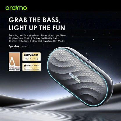 oraimo SpaceBox 8W FM Wireless and Bluetooth Speaker