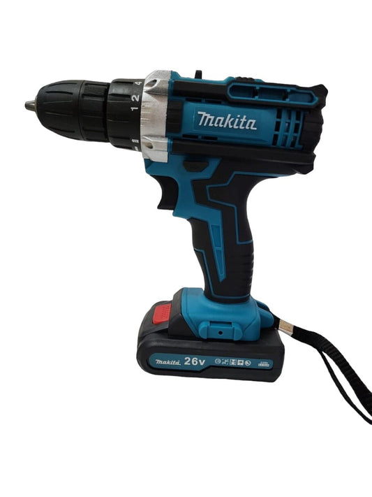 Makita Impact Drill Cordless 26 Volts Tool Set Kit - 108 PCs Set