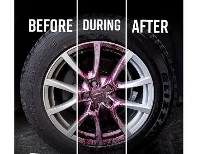 Wheel & Rim Cleaner Spray For Car Wash Detailing