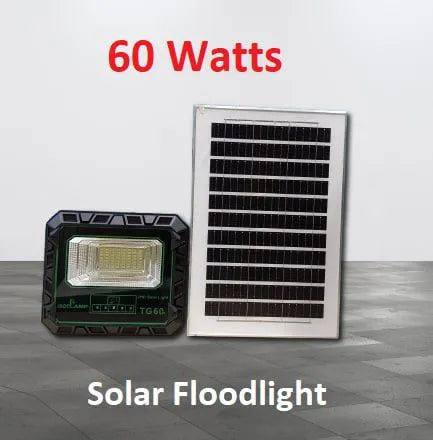Solar Flood Light with remote 60W-1000W - Dusk To Dawn Security Lighting
