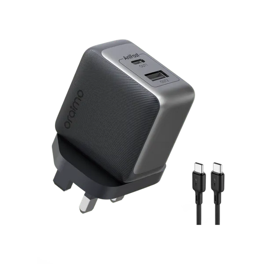 oraimo PowerGaN 36 Pro 36W Wall Charger Kit with Type-C Cable