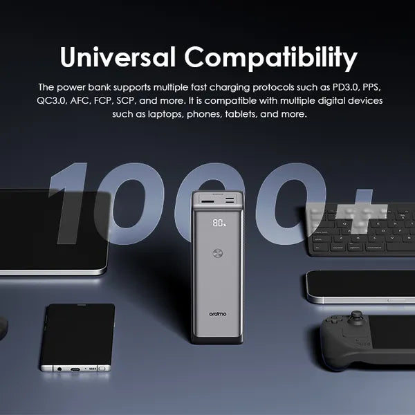 oraimo PowerJet 130 27600mAh 130W Power Bank