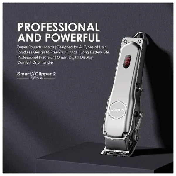 oraimo SmartClipper 2 Super Powerful Professional Cordless Hair Clipper 150-min Working Time