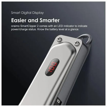 oraimo SmartClipper 2 Super Powerful Professional Cordless Hair Clipper 150-min Working Time