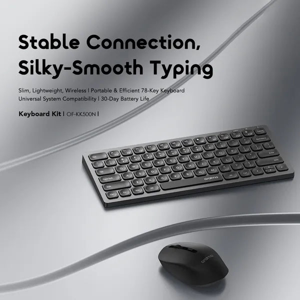 oraimo NimbleType Wireless Keyboard Mouse Kit