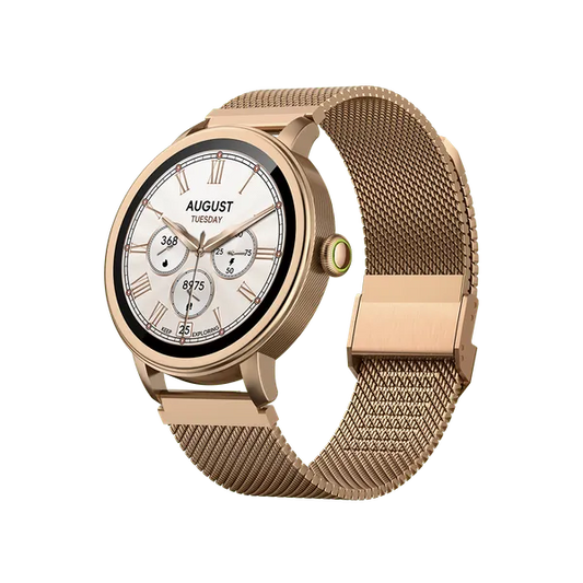 oraimo Watch Muse 1.32” AMOLED IP68 Smart Watch - Rose Gold