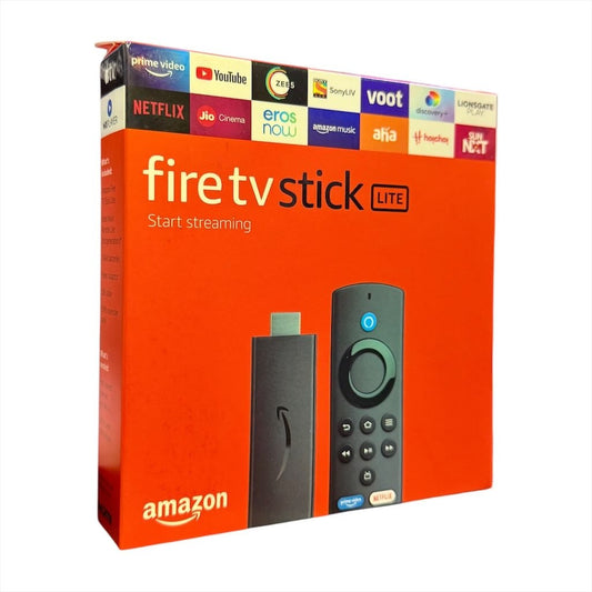 Amazon Fire TV Stick - Supports Wi-Fi 6, Alexa Voice, Remote (includes TV controls)