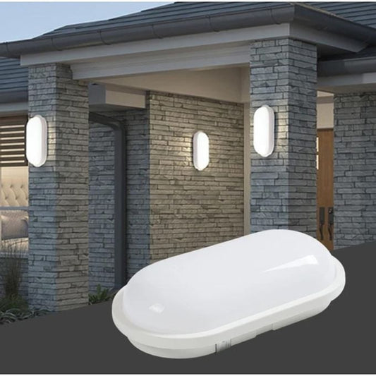 Oval Outdoor Moisture Proof Bulkhead LED Lamps Lights