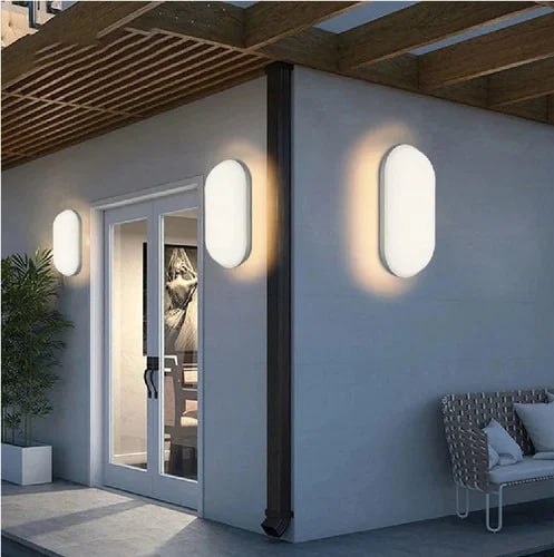 Oval Outdoor Moisture Proof Bulkhead LED Lamps Lights